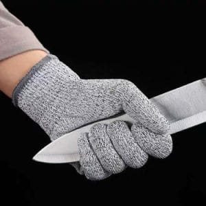 gant de protection couteau